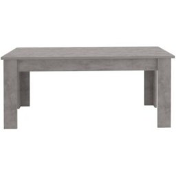 Whous Mesa extensible para 6-8 personas 160/210 cm efecto madera color bronx
