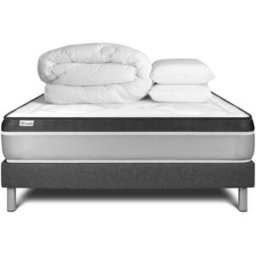 Vitalit Pack colchón gris espuma viscoelástica 140 x 190
