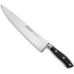 Arcos Cuchillo cocinero acero inoxidable forjado nitrum 250 mm mango negro