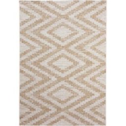 Benuta Alfombra de exterior & interior crema/beige 240x340