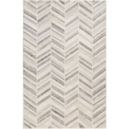 Esprit Alfombra tejida para interior/exterio, diseño vintage gris 200x290