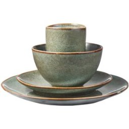 Mica Decorations Juego de vajilla tabo verde h32xb27xl31cm