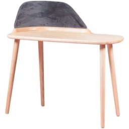 Nest dream Escritorio de diseño en madera de fresno y terciopelo