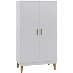 Nateo Concept Armario infantil de 2 puertas - blanco
