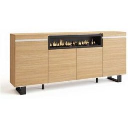 duehome Aparador up chimenea roble arena- blanco
