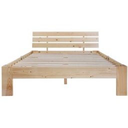 Meubles Cosy Cama infantil natural 140x200 cm con espacio de almacenamiento