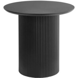 Beliani Mesa auxiliar negro