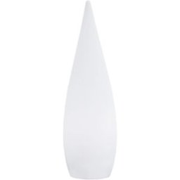 LUMISKY Lámpara de pie inalámbrica blanco h80cm