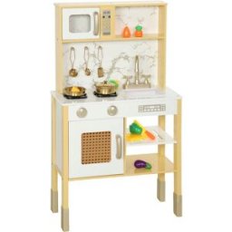 AIYAPLAY Cocinita infantil 55x24x96 cm oro