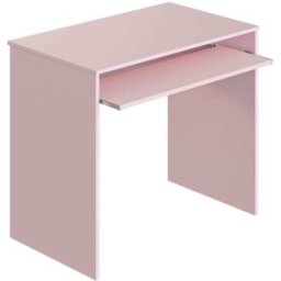 Usinestreet Mesa de escritorio rosa