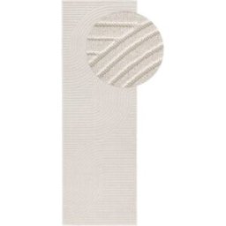 Benuta Alfombra de pasillo exterior crema 80x240