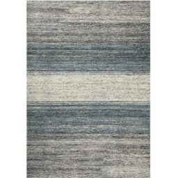 Wecon Home Alfombra tejida a mano con rayas 240x340