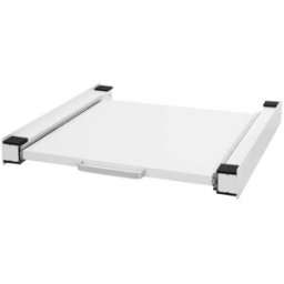 ML-Design Cajón intermedio extraíble 60 x 60 cm acero blanco para lavadora