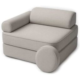 Bees & Blooms Sillón infantil modular de espuma gris
