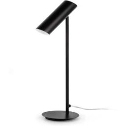 FARO BARCELONA Lámpara de sobremesa acero negro mate 22x5.6x46 cm