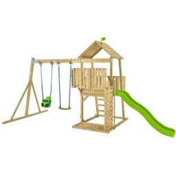 TP Toys Silla de bebé para parque infantil gantry madera marrón fsc®