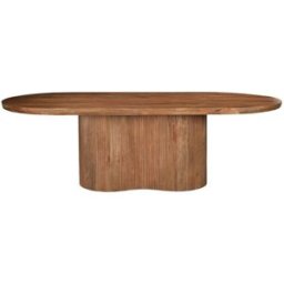 Moloo Mesa de comedor ovalada 8/10 personas 220 cm madera