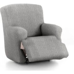 Eysa Funda de sillón relax xl elástica gris claro 60 - 110 cm