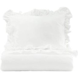 ebuy24 Juego de cama levi 1 juego 200x150cm blanco