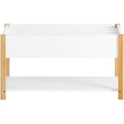 SoBuy Estantería infantil con 2 estantes mdf blanco