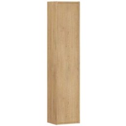 Petits meubles Columna de pared 1 puerta paneles laminados madera