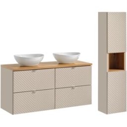 Petits meubles Conjunto de muebles doble lavabo paneles de melamina y de mdf