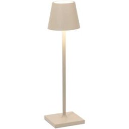 Lámpara de mesa led arena regulable zafferano