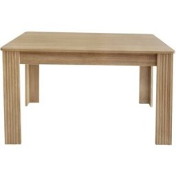 Urban Meuble Mesa de comedor rectangular en robusta madera de roble 117x68