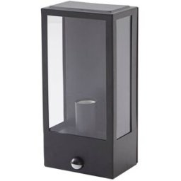 Lindby Lámpara de pared exterior de acero negro