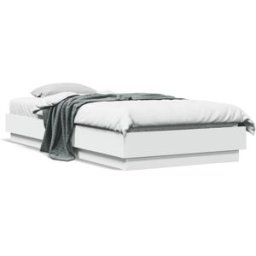 Maison Chic Cama individual madera de ingeniería blanco 90x200 cm