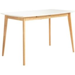 Home Heavenly Mesa comedor extensible rectangular 6-8 comensales 140 x 90 cm