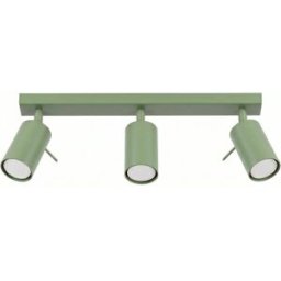 Sollux Lighting Plafone salvia acero alt. 16 cm