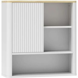 Homcom Armario de pared 60x20x62 cm blanco