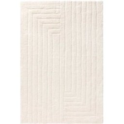 Benuta Alfombra pelo largo crema 160x230