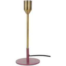 C-Création Lámpara de mesa de metal rosa
