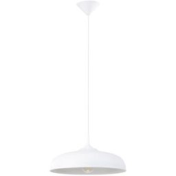 Sollux Lighting Lámpara de techo blanco acero alt. 74