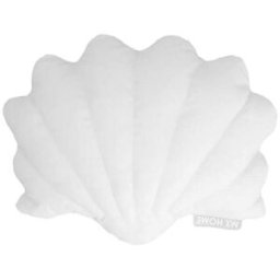 MX HOME Cojín exterior Concha color blanco