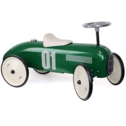 Vilac Coche de carreras correpasillos de metal verde