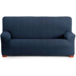 Eysa Funda de sofá 3 plazas elástica azul 180-260 cm