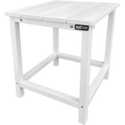 Axi Mesa auxiliar de madera blanca