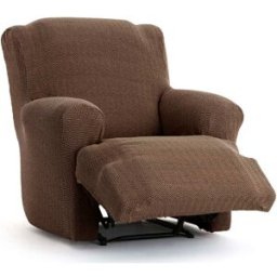 Eysa Funda de sillón relax xl bielástica marrón 60 - 110 cm