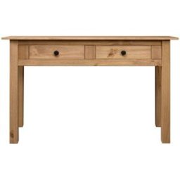 Maison Chic Mesa consola,mesa de entrada madera pino range marrón 110x40x72cm