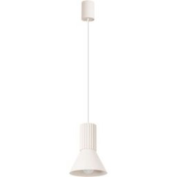 Sollux Lighting Lámpara colgante beige acero/aluminio alt. 120 cm