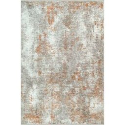 The carpet Alfombra diseño moderno alta calidad, cobre, 80 x 150 cm