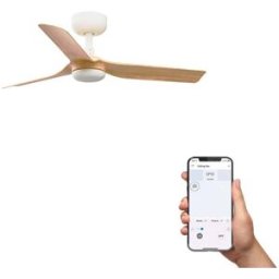 FARO BARCELONA Ventilador sin luz abs arce 90x90x23.5 cm