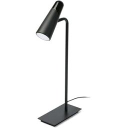 FARO BARCELONA Lámpara de sobremesa aluminio negro mate 8x16x43 cm