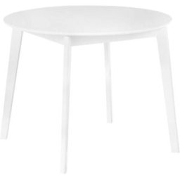 Beliani Mesa de comedor de madera 4 personas l100