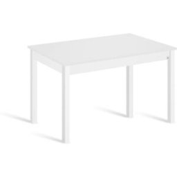 Portus Mesa de cocina extensible 100(145)x60 cm blanco pata blanco