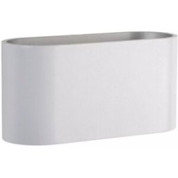 Lucide Lámpara de pared de aluminio 1xg9, blanco