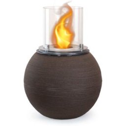 Chimenea de bioetanol divina fire marrón d.40 x h54 cm